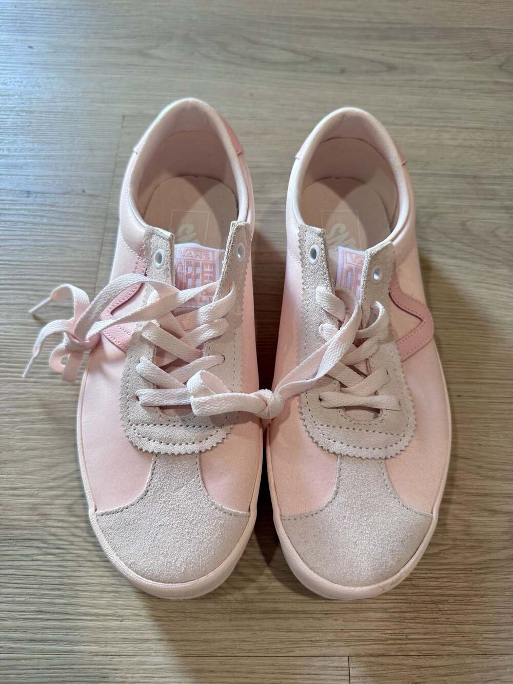 Vans Sport Low Light Pink Sneakers Shoes Women Size 8.5